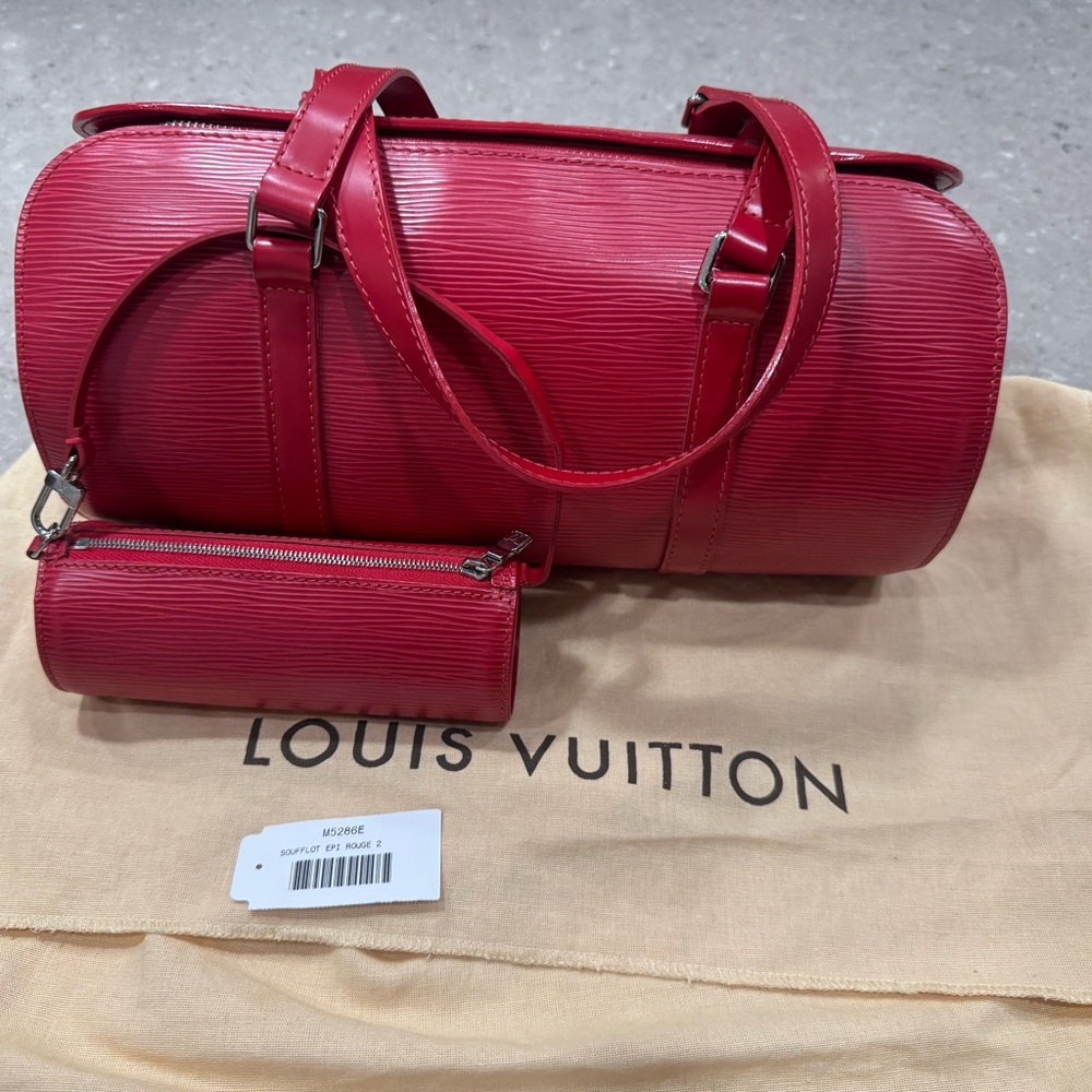 Vintage Louis Vuitton - Red - Epi Leather Soufflot